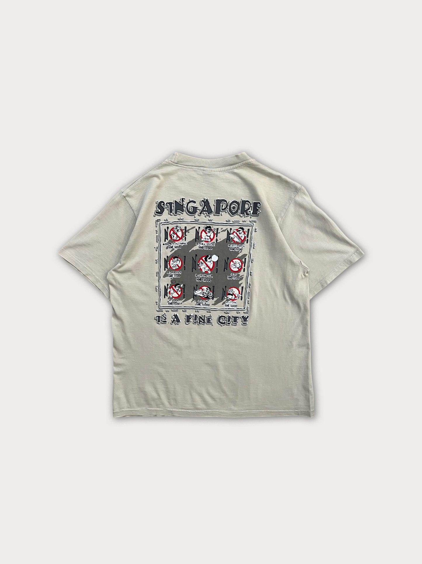 Souv Singapore What NOT to Do Tee