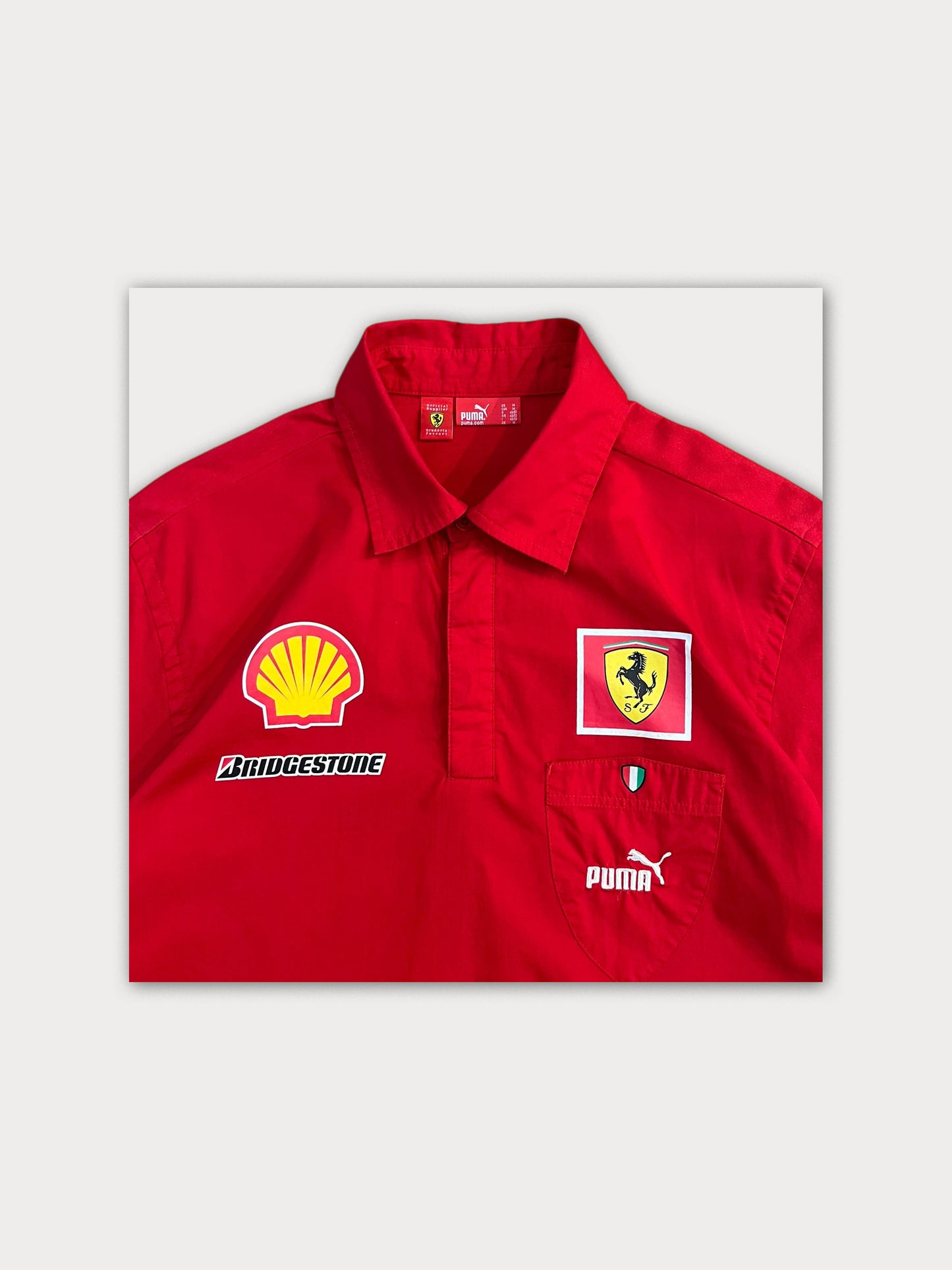 F1 Scuderia Ferrari Puma Polo Tee