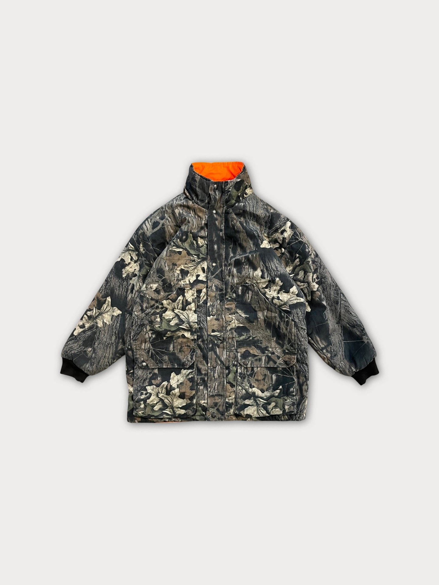 2 Sided Padded Camo Jacket (buttons only)