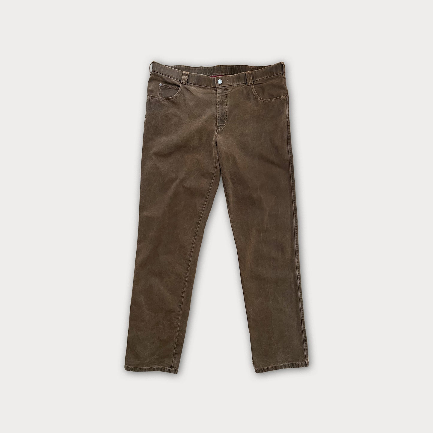 Brown Denim Pants