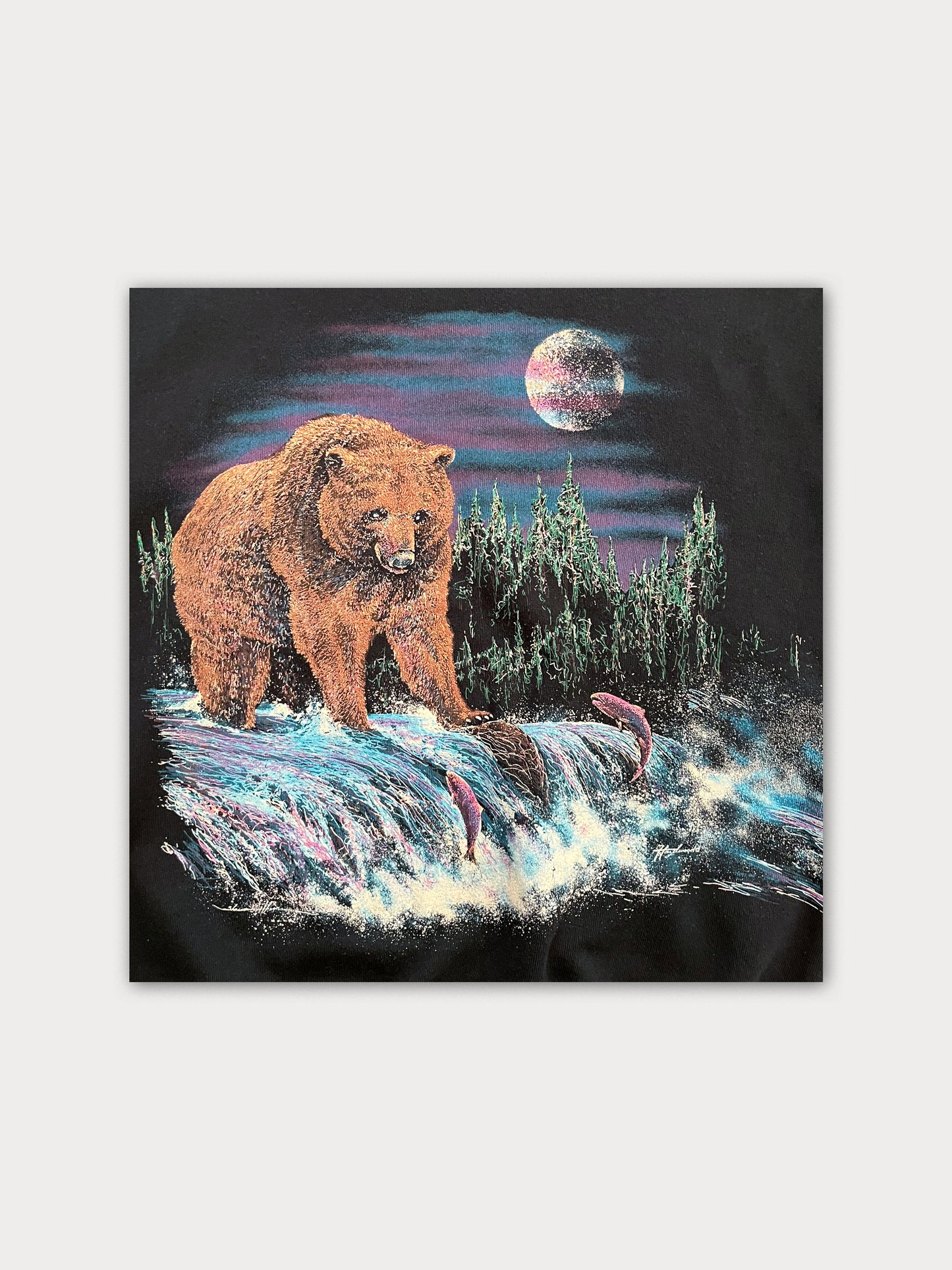 80s Jerzees Sweatshirt - Puff printing - Made in USA