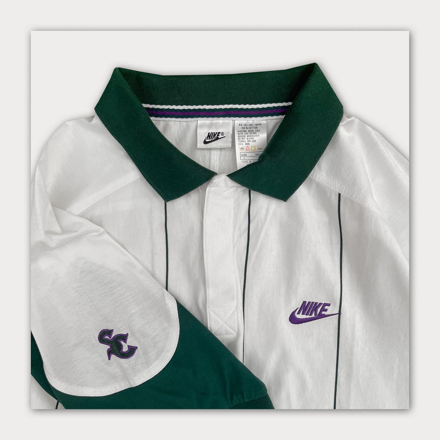 90s Nike Supreme Court Polo Tee