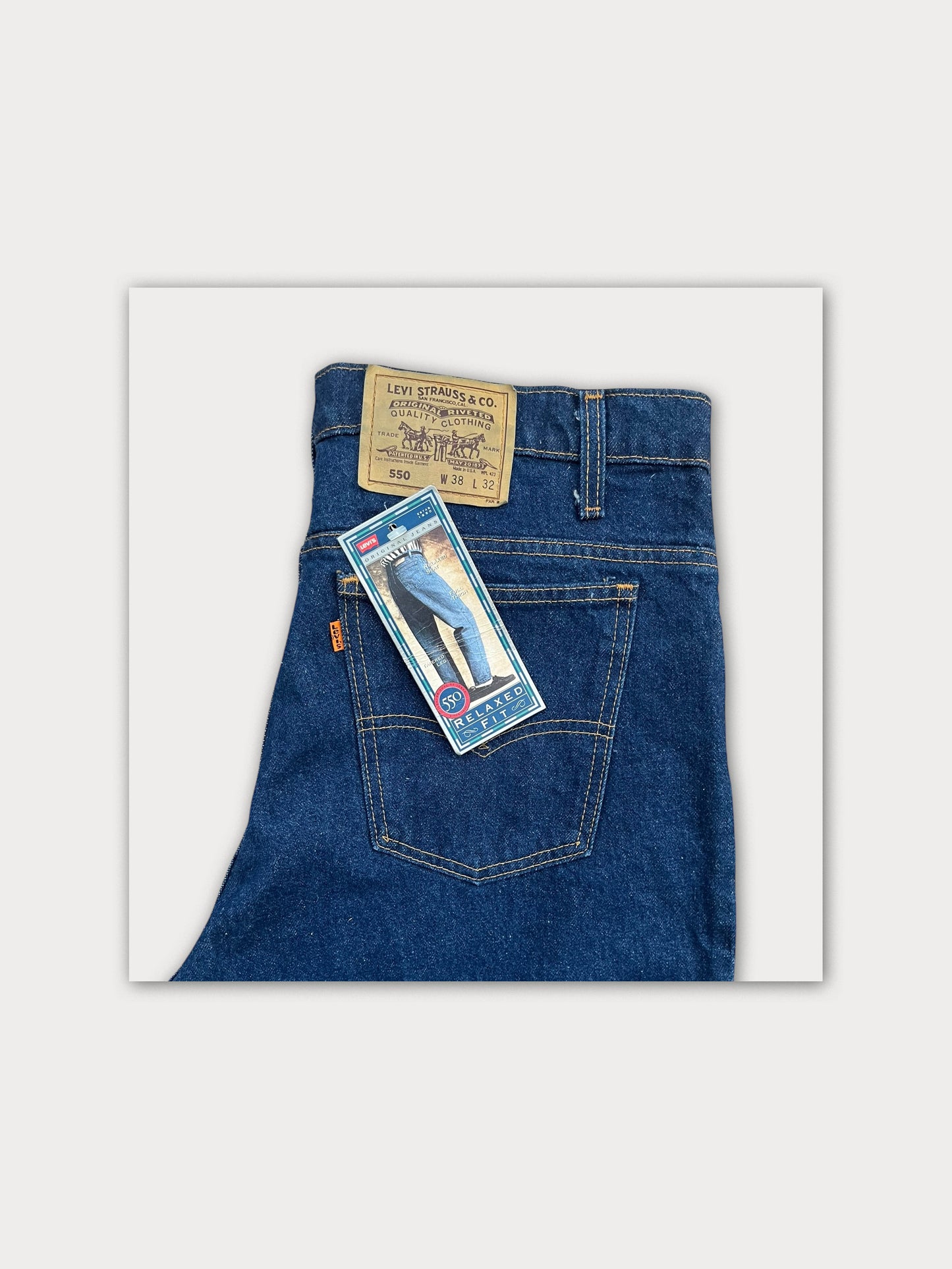 RARE 80s Levis Orange Tab Jeans - Deadstock