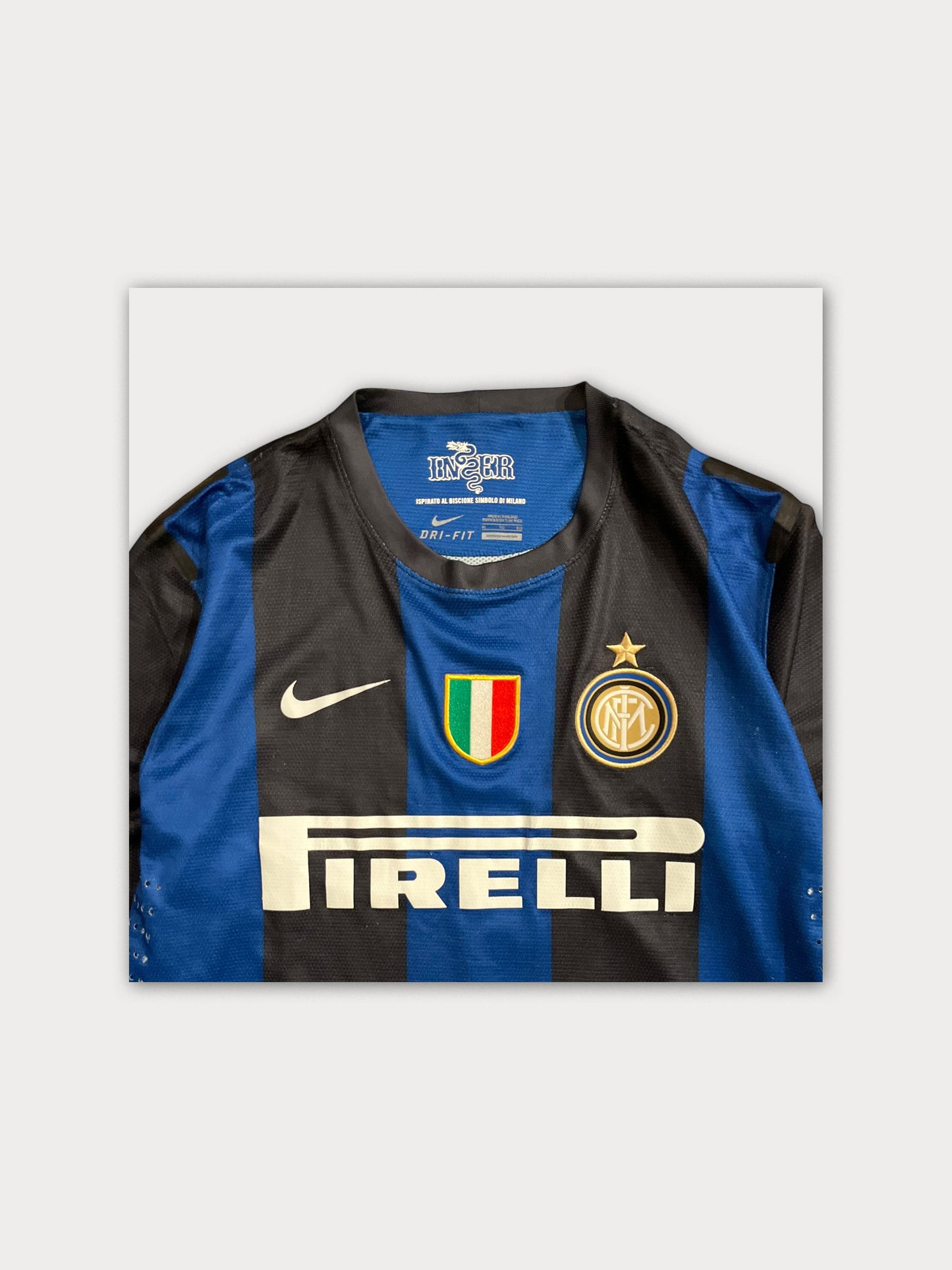 2012/13 Inter Milan - Match Worn Young Team (some stains)