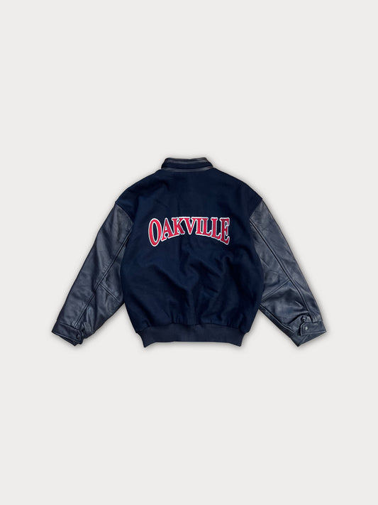 Oakville Rangers Varsity Jacket (wool+leather)