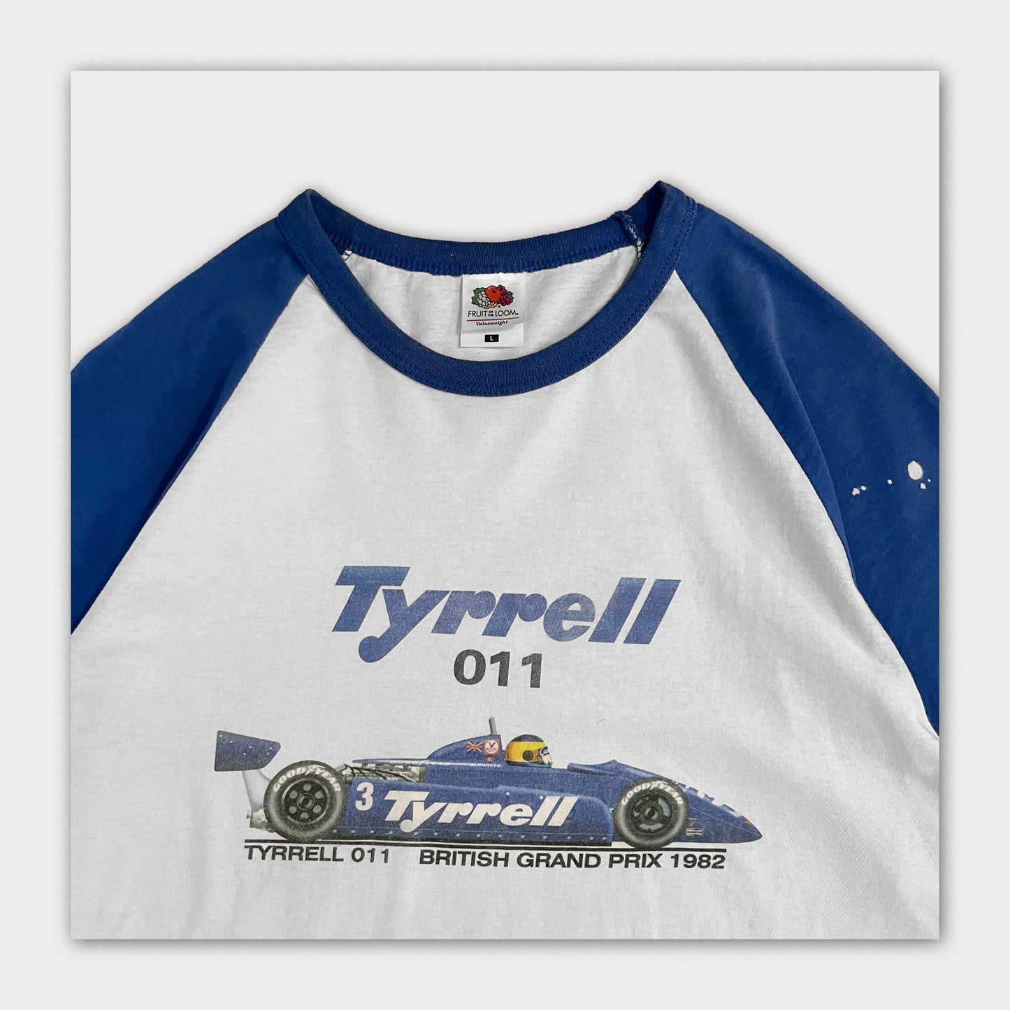 F1 Tyrrell Tee (Bleached-see pics)