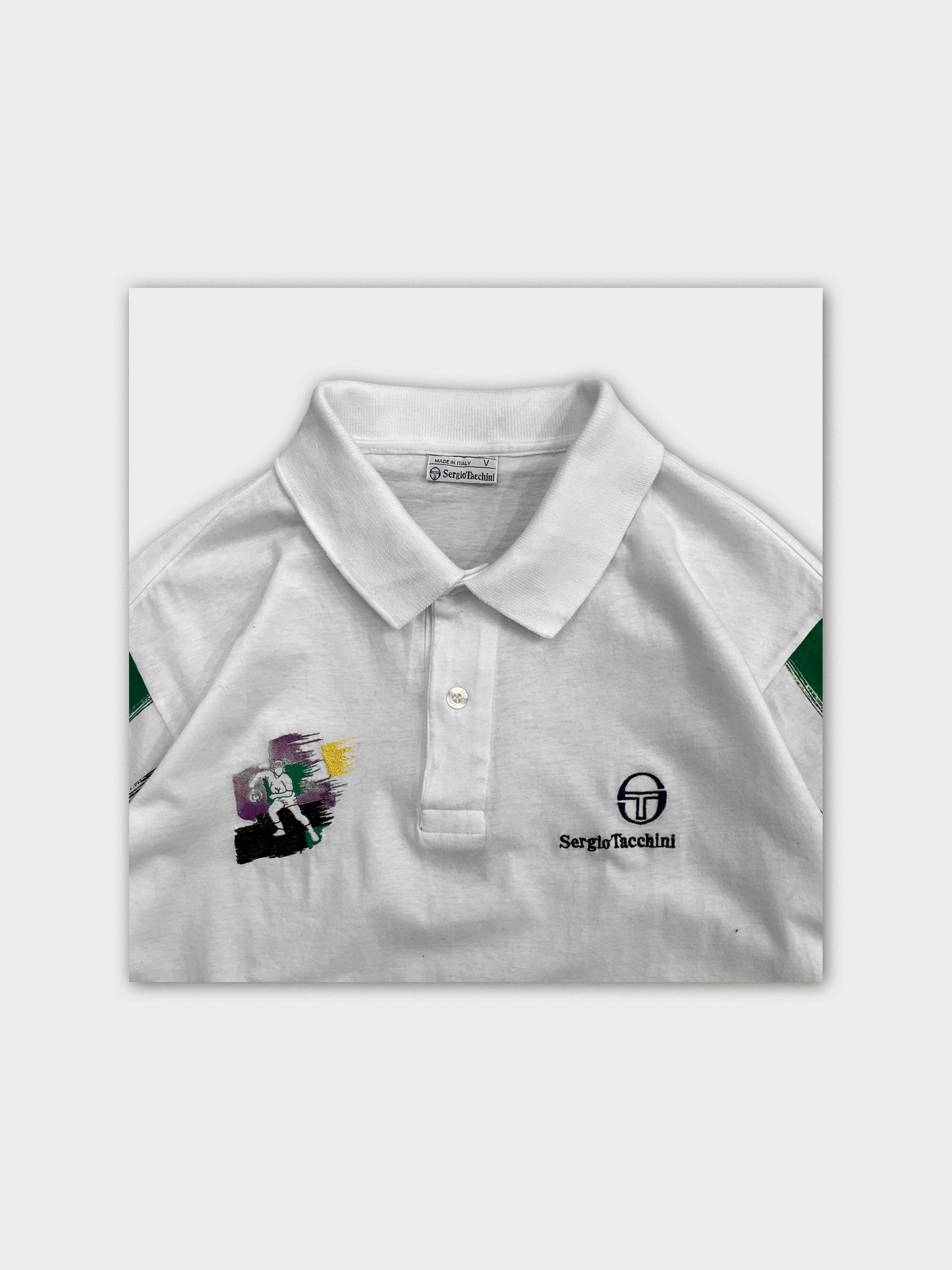 80s Sergio Tacchini Polo Tee