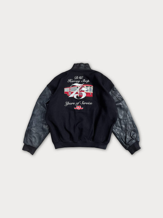 Varsity Jacket (Wool+Leather)