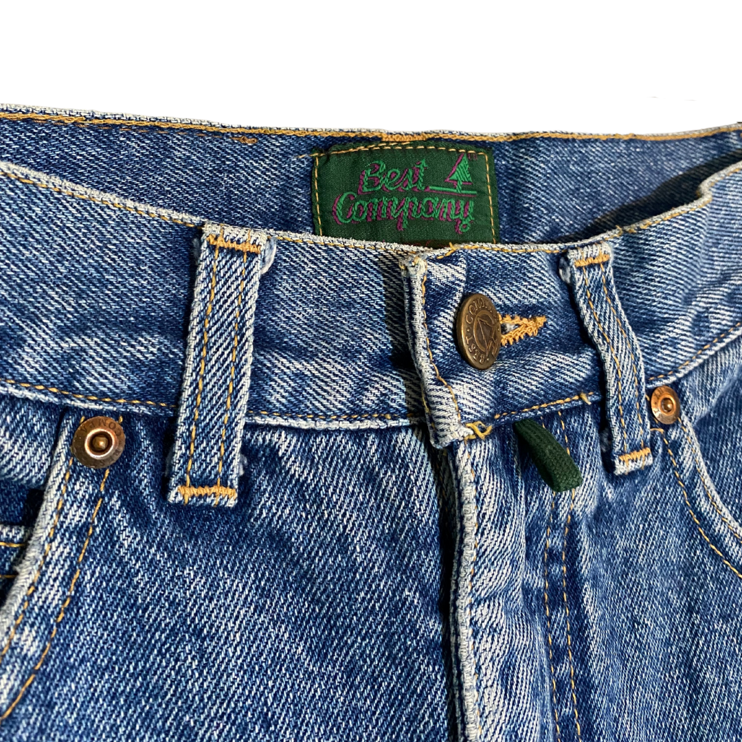 80's Best Company Denim Skirt