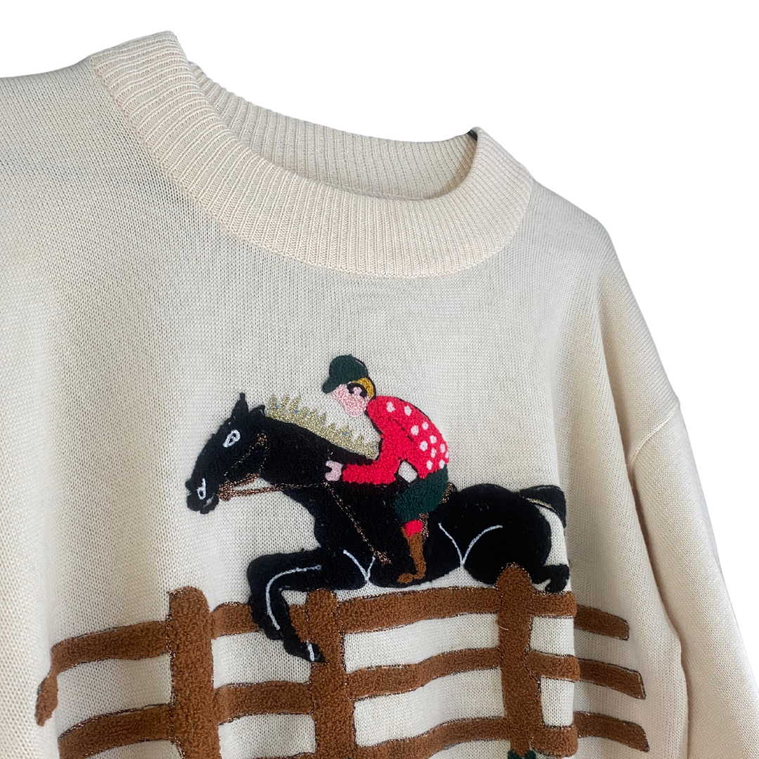 80's Virgin Wool Sweater