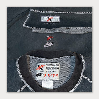 90s Nike Crop Top Sweatshirt