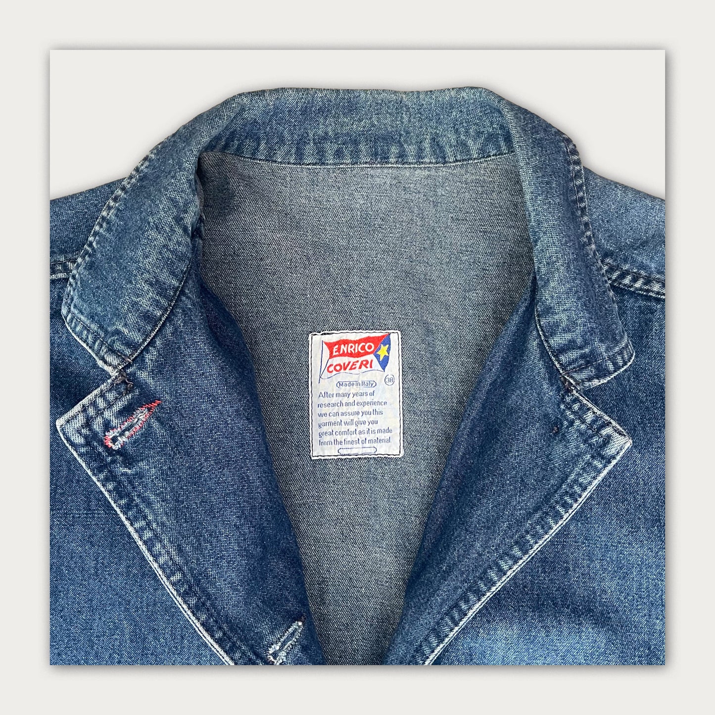 80s Enrico Coveri Denim Jacket
