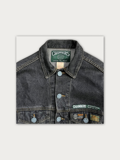 90s Cropped Denim Jacket