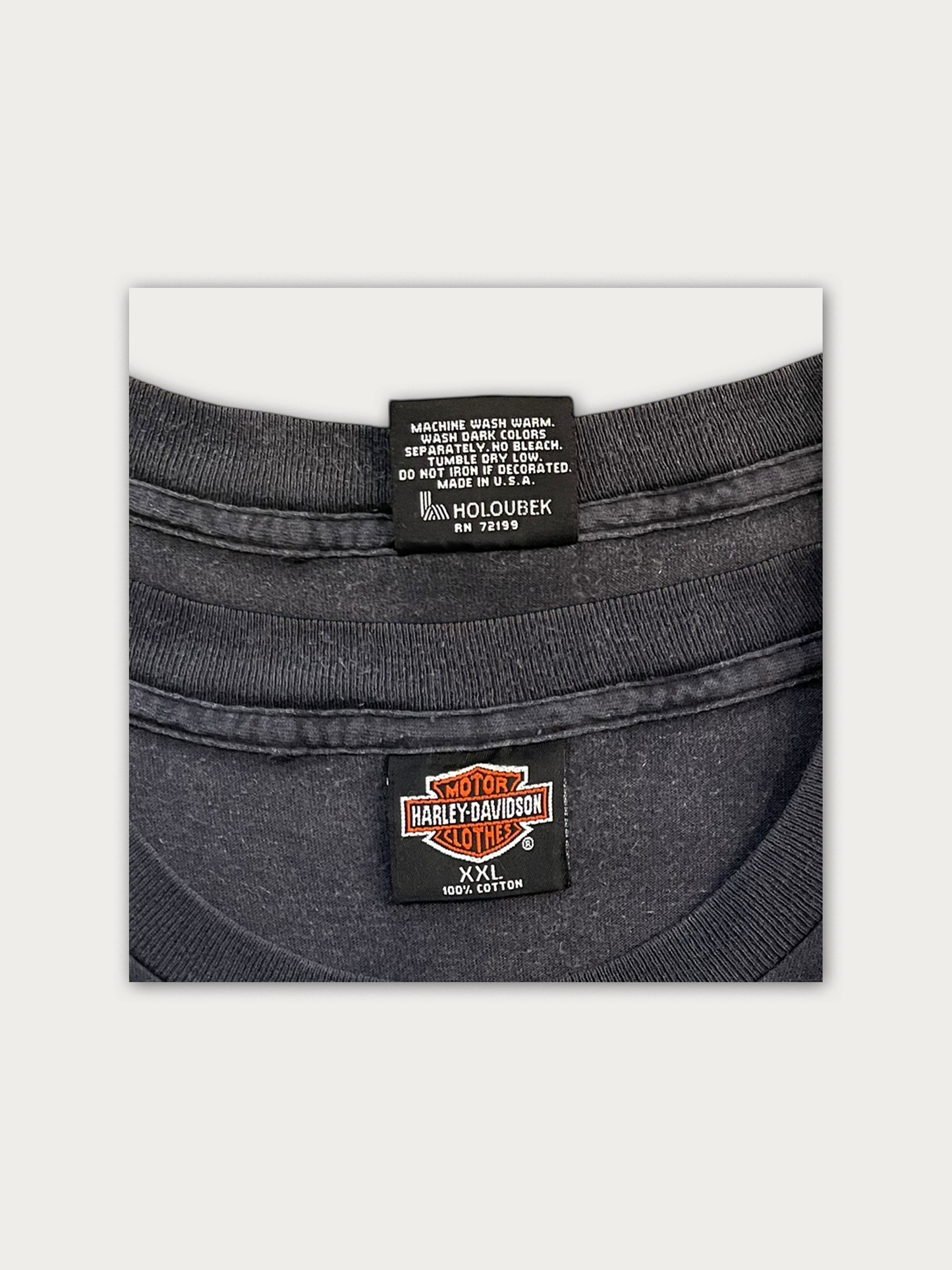 Rare 1991 Harley Davidson - Single Stitched Made in USA