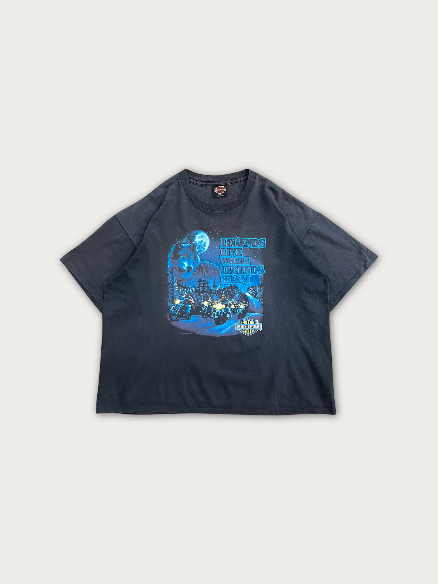 Rare 1991 Harley Davidson - Single Stitched Made in USA