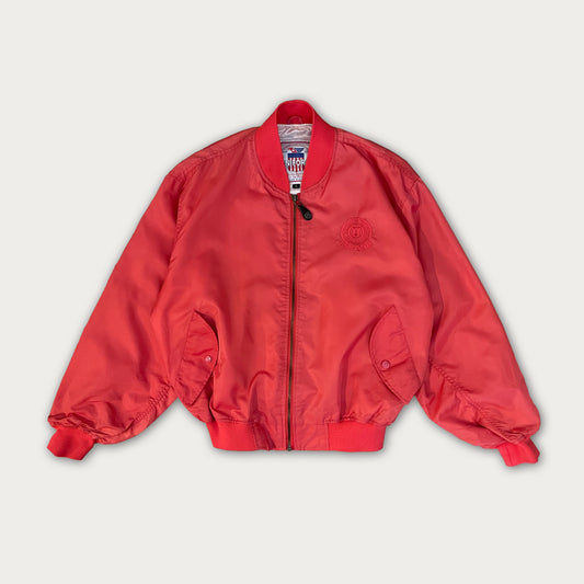 80s Uniform Light Bomber Jacket
