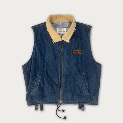 80s Pop84 Denim/Padded Vest