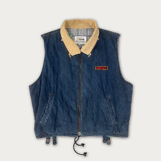 80s Pop84 Denim/Padded Vest