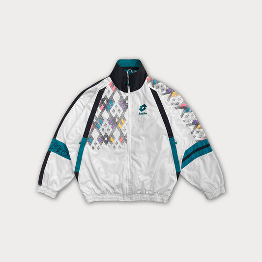 90s Lotto Tennis Track Jacket