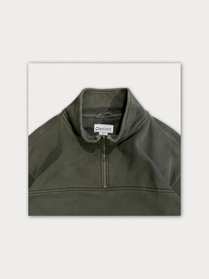 90's Vintage Carhartt Quarterzip Sweatshirt