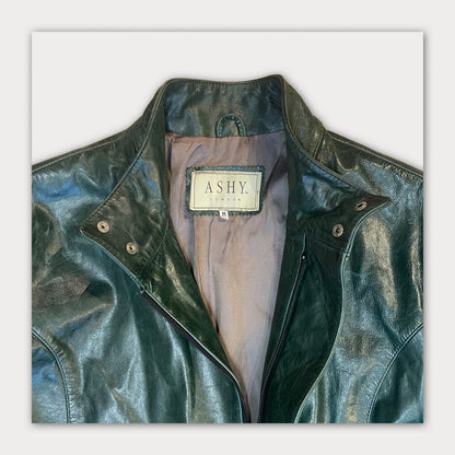 Ashy Leather Jacket