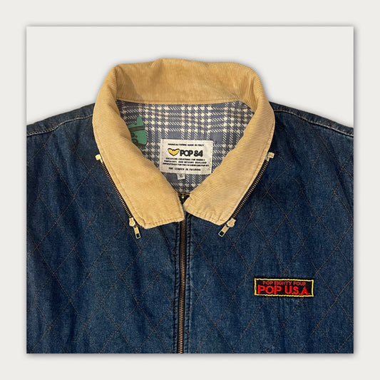 80s Pop84 Denim/Padded Vest