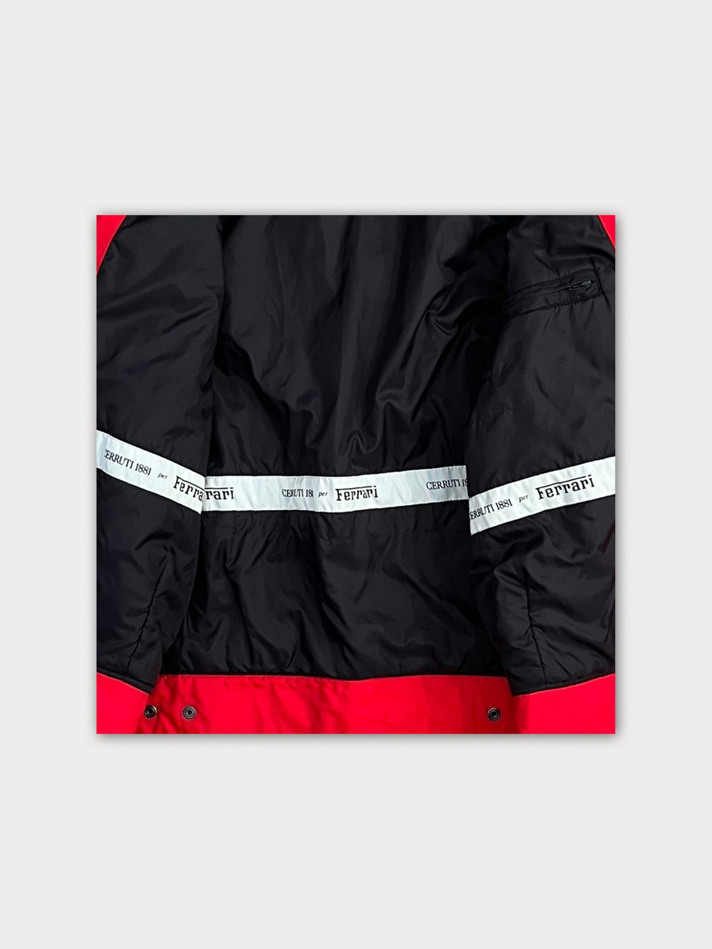 Ferrari By Cerruti Bomber Jacket