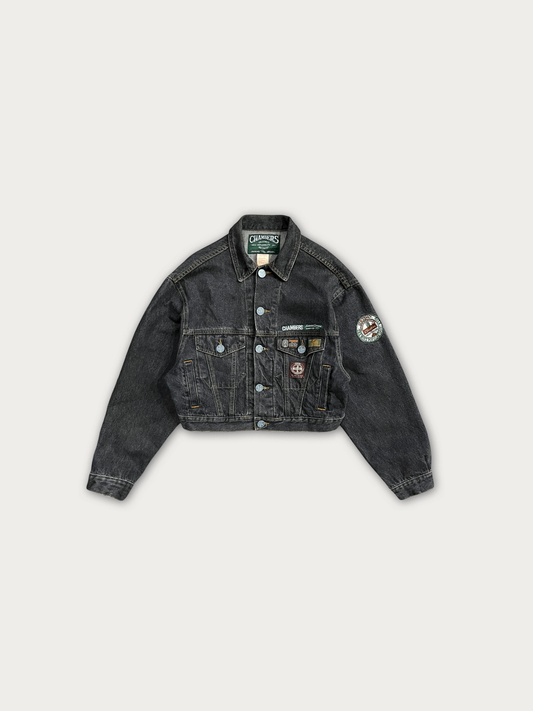 90s Cropped Denim Jacket