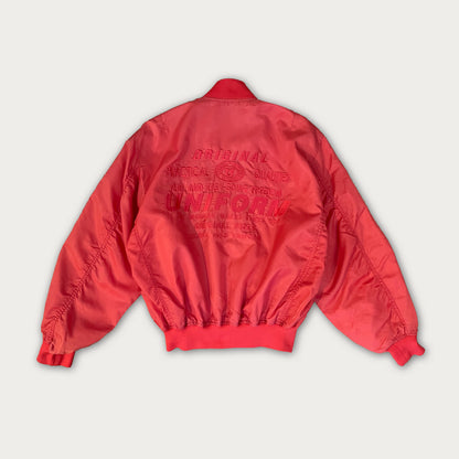 80s Uniform Light Bomber Jacket