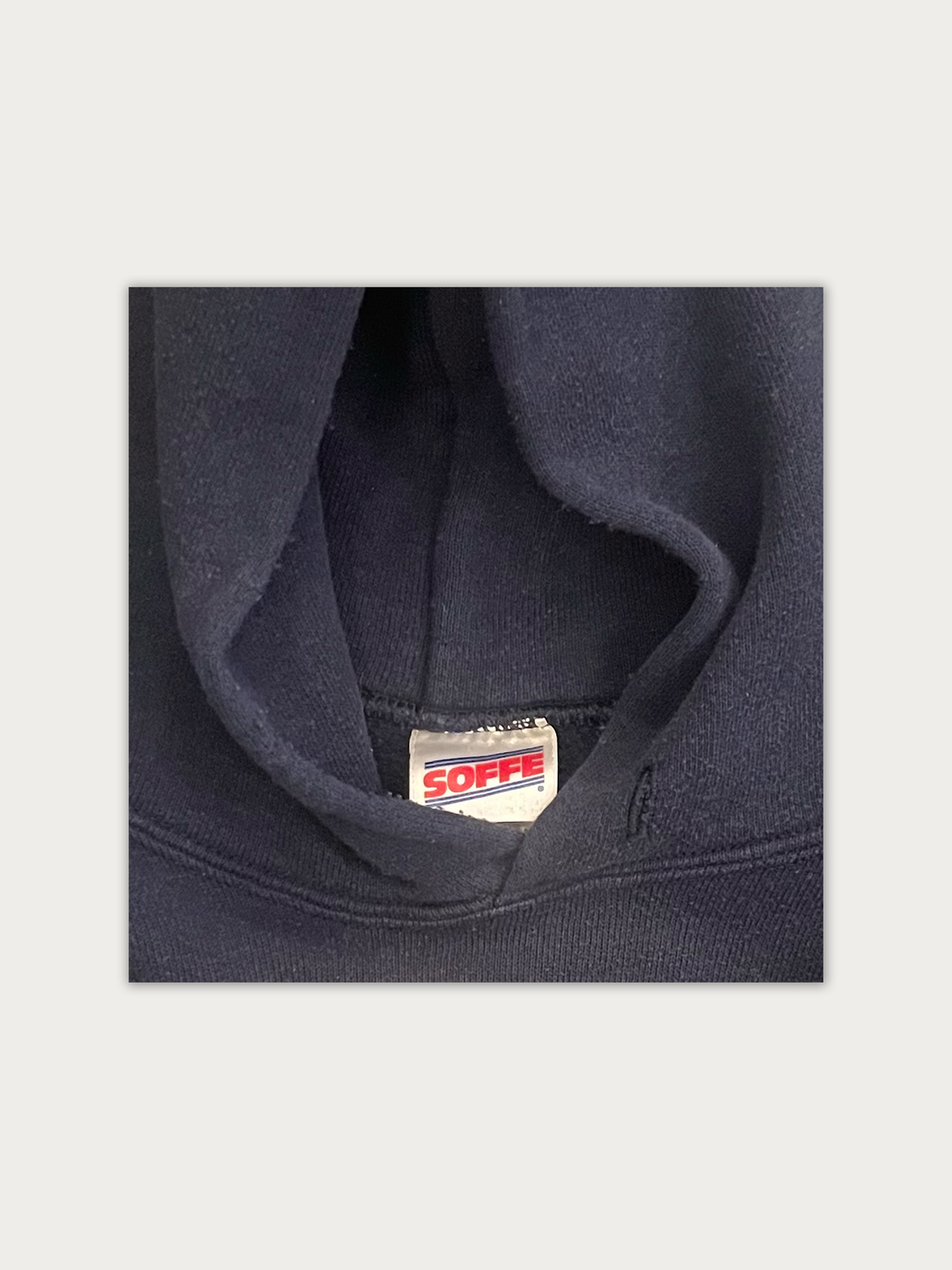 90s Vintage Soffe Vintage "United States Navy" Seal Navy Blue Hoodie