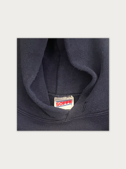 90s Vintage Soffe Vintage "United States Navy" Seal Navy Blue Hoodie