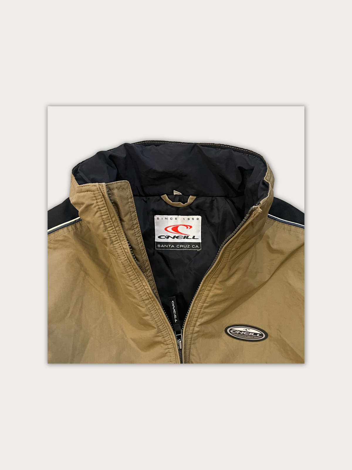 Late 90s/Y2K O'Neill "Santa Cruz CA" Classic Insulated / Puffer Jacket