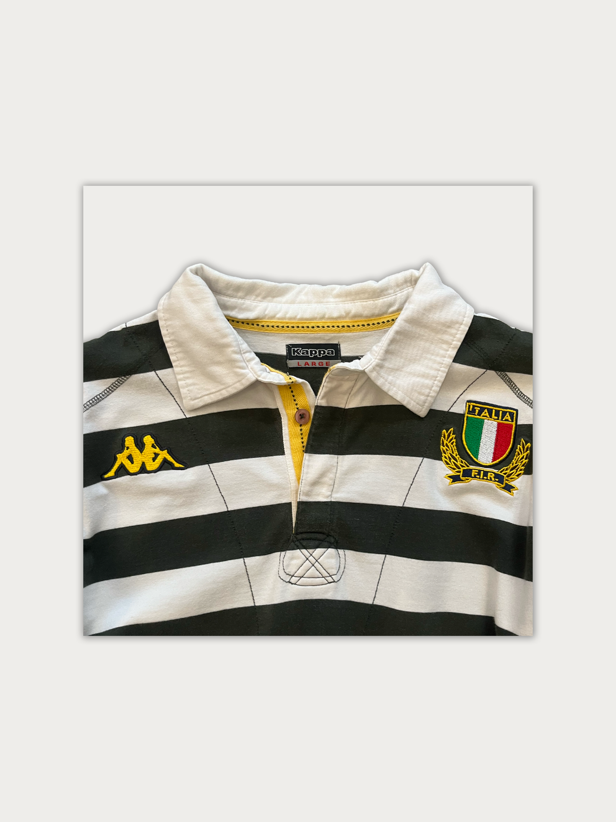 Y2K Italian Rugby Team Kappa Long Sleeves