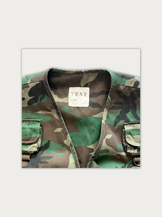 Vintage Camo Vest
