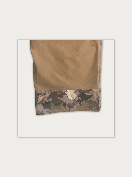 Carhartt Canvas Carpenter Pants (Custom Maple Leaves & Leaf Print Hem), detail 2