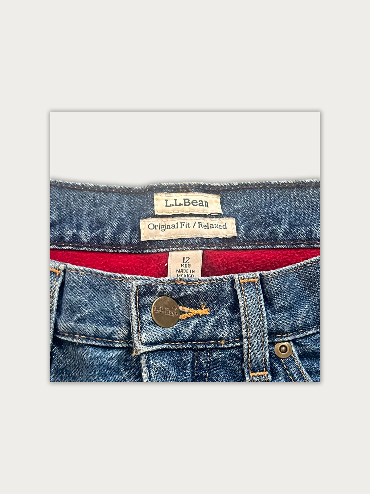 Vintage L.L.Bean Insulated Jeans
