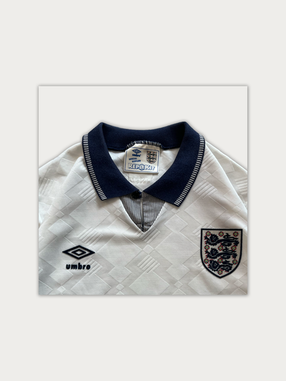 Vintage 1990 England Home Shirt