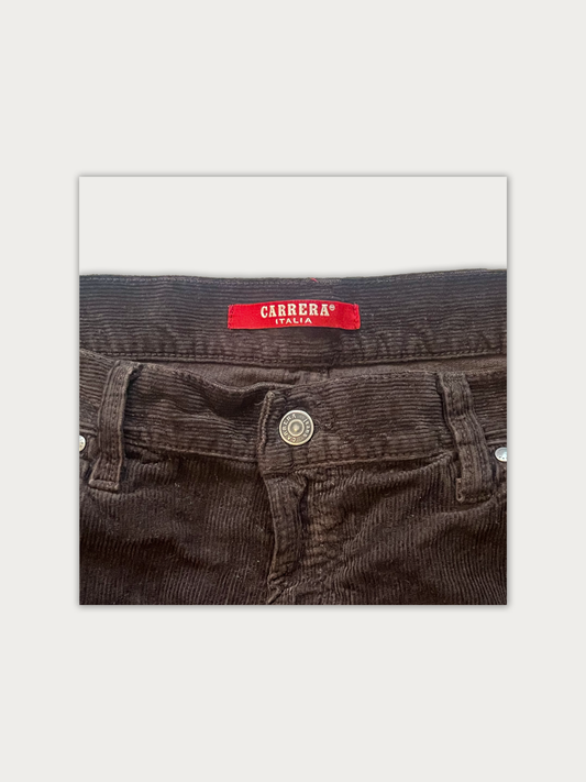 VIntage Carrera Brown Corduroy Pants