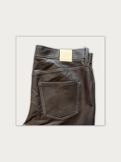 Séfr Faux-Leather Pants