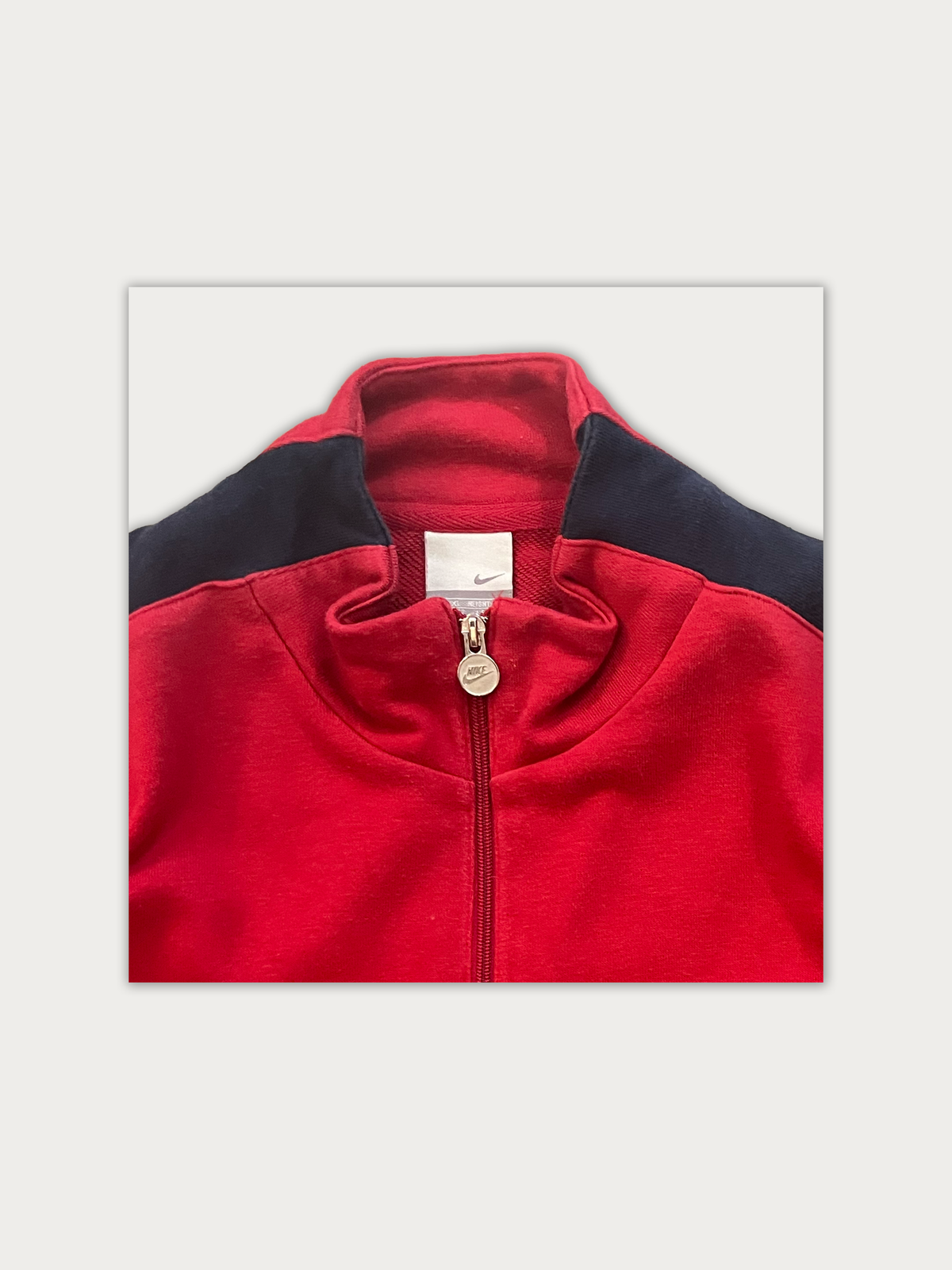 Y2K VIntage Nike Team Track Quarter-Zip Pullover