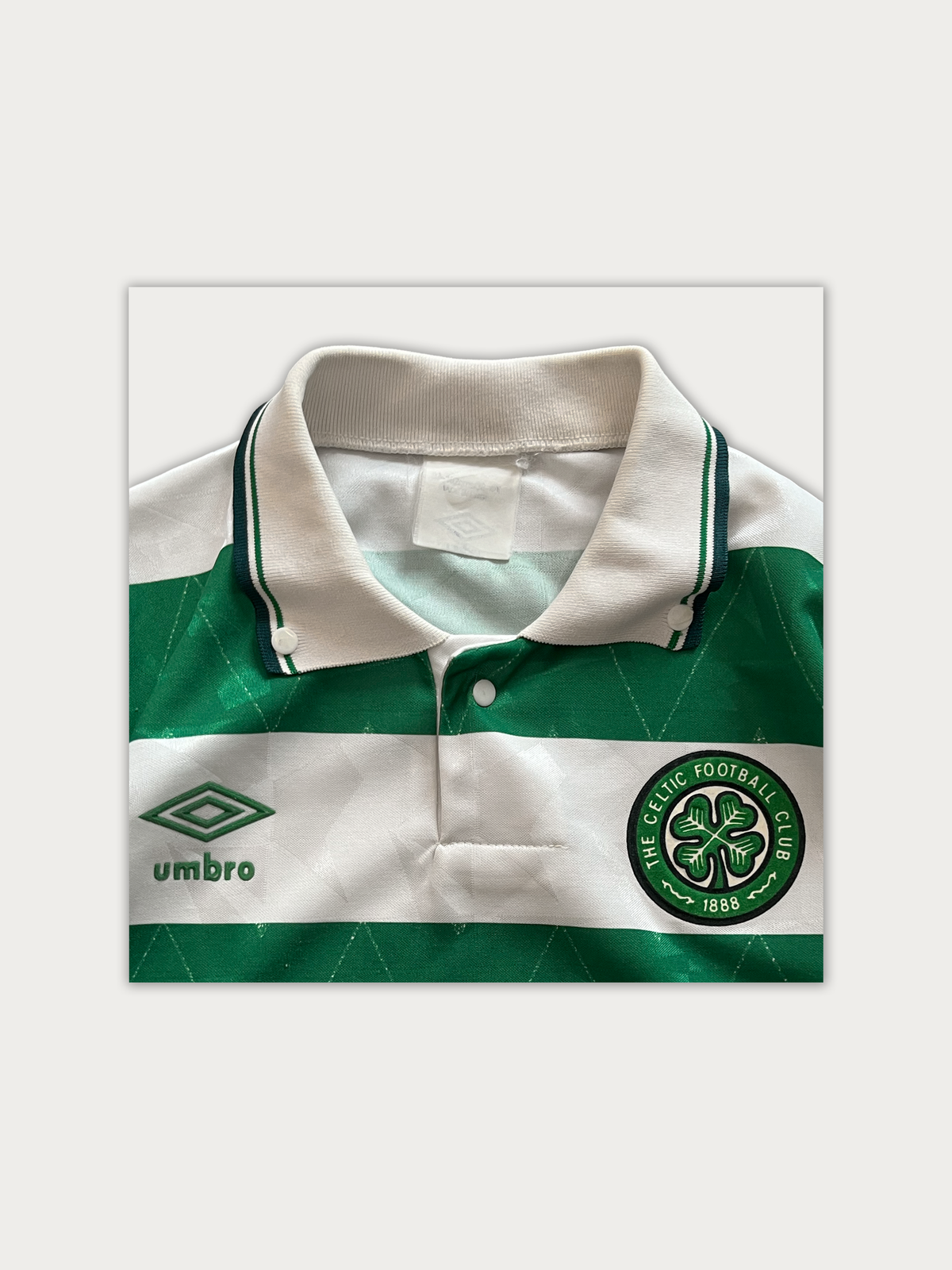Vintage Celtic F.C. 1989-91 Home Shirt