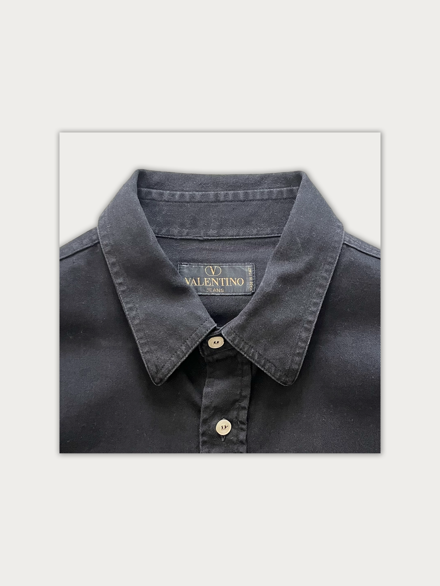 Vintage Valentino Thick Cotton 'Americana' Shirt