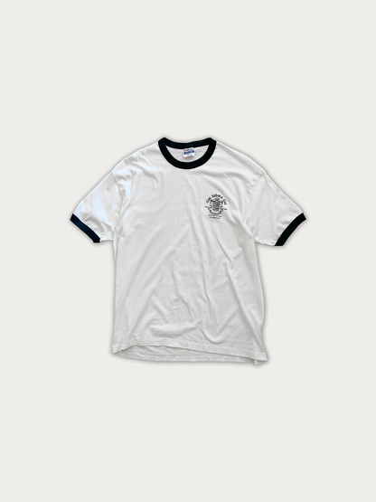 Vintage 1986 Chi Sigma Chi 50th Anniversary Ringer Tee