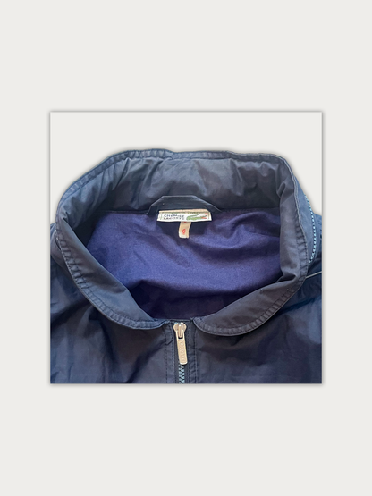 Vintage 80s Chemise Lacoste Navy Blue Jacket