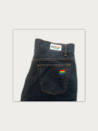 Vintage 90s Benetton Formula 1 Racing Denim Jeans