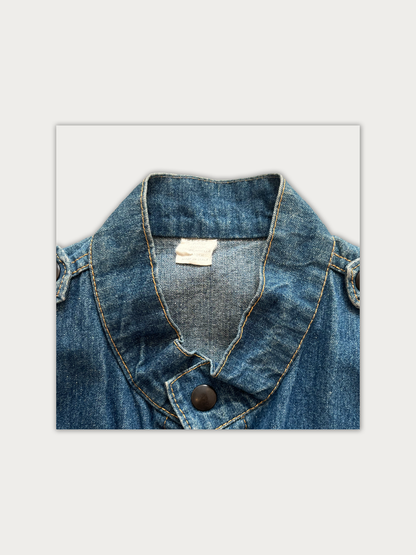 Vintage Italian Denim Vest