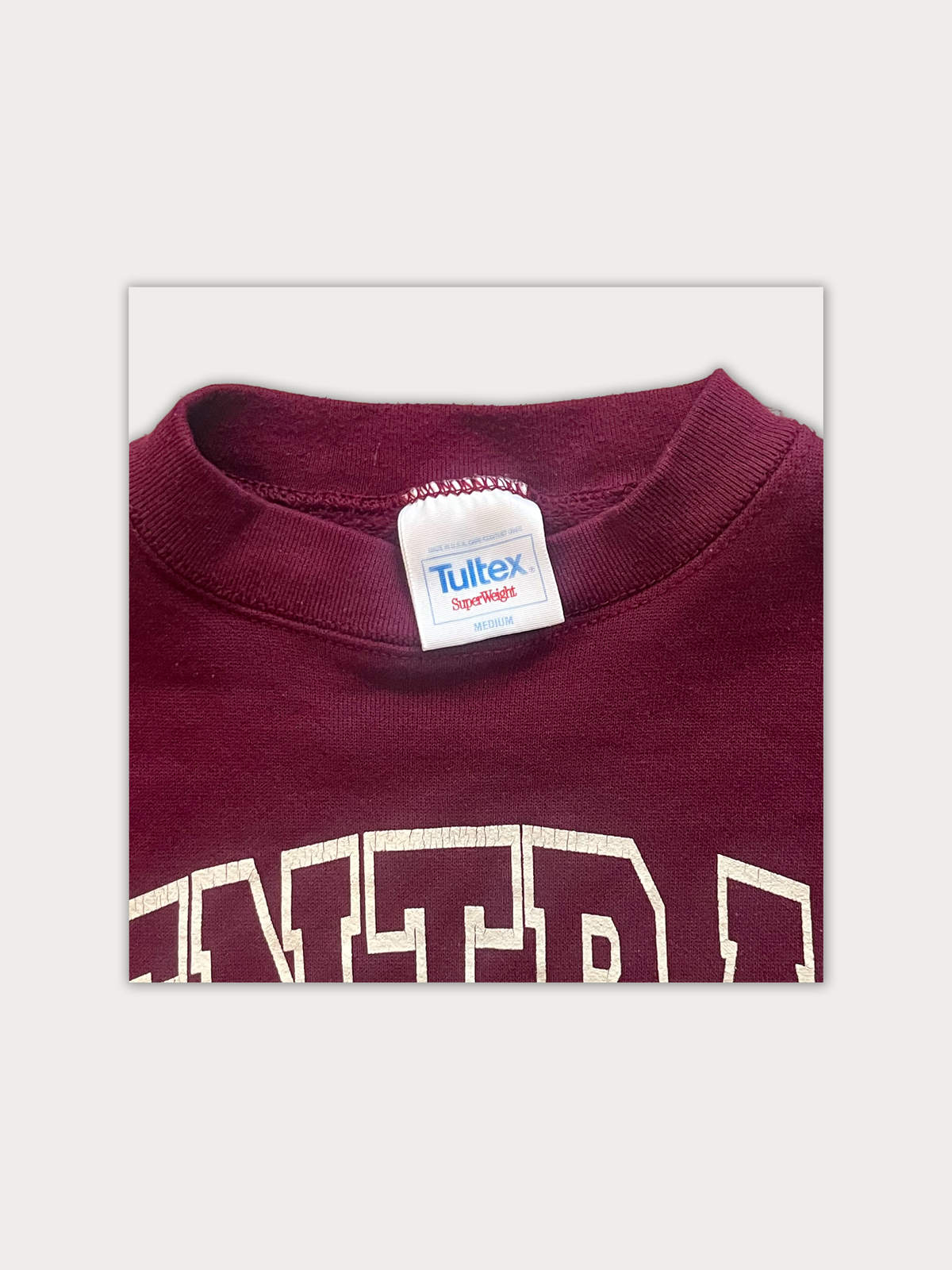 Vintage 90s Tultex "SuperWeight" Sweatshirt