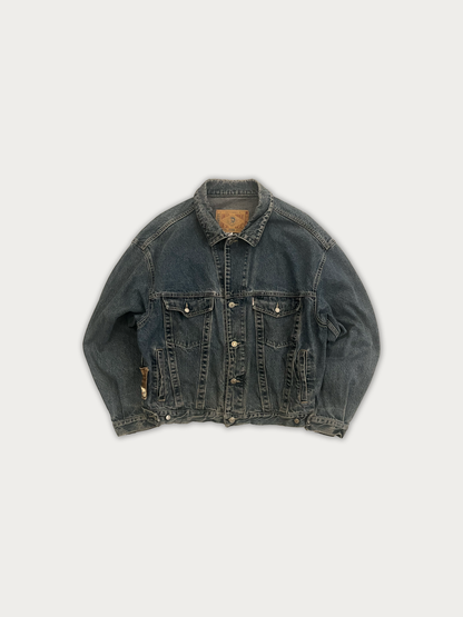 90s Vintage Diesel Heavyweight Trucker Denim Jacket