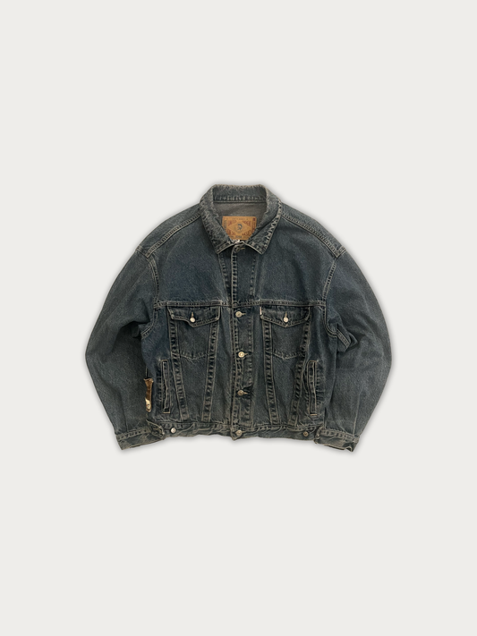 90s Vintage Diesel Heavyweight Trucker Denim Jacket