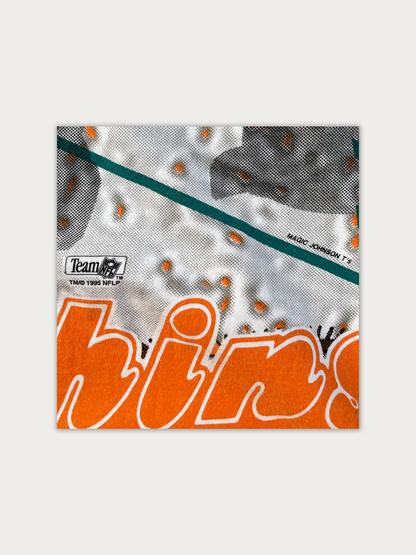 RARE 1995 Single Stitched Magic Johnson X Miami Dolphins Tee
